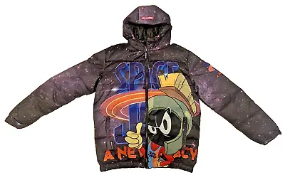 Buy Space Jam Legacy X Members Only Men’s Puffer Jacket Size M • 40£