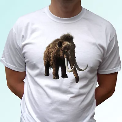 Buy Mammoth T Shirt Tee Giant Top Epic Animal Gift Mens Womens Kids Baby Sizes • 9.99£