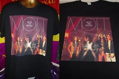 Buy Mott The Hoople - Mott  - Classic 1973  Lp  Art Print T Shirt- Black Xl • 15.99£