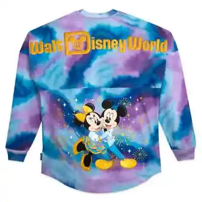 Buy Walt Disney World 50 Finale Mickey And Minnie Tie-Dye Spirit Jersey - BNWT • 54.99£