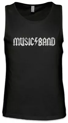 Buy Music Band Men Tank Top 30 Fun Hard Rock Band Heavy Metal Guitar Guitarist • 25.19£