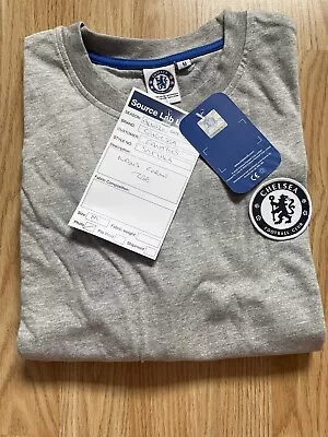 Buy Chelsea Fc Grey T Shirt Bnwt Size Medium  • 9.99£