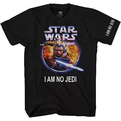 Buy Star Wars Ahsoka Tano Jedi Fire Adult T Shirt • 71.22£