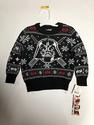 Buy Star Wars Christmas Sweater. Size 12M • 11.83£