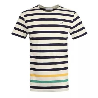 Buy Edmmond Studios Intruder Stripe Duck T Shirt • 13.50£