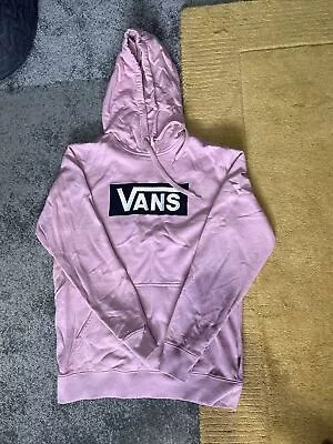 Buy Vans Pink Hoodie Small • 9.05£