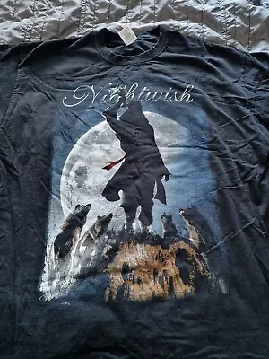 Buy Vintage Nightwish '7 Days To The Wolves' Tshirt. Xl. Official Merch!! • 28£