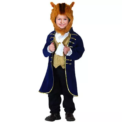 Buy Boys Beauty And The Beast Costume Beast Cosplay Suit Kids Book Week Clothes Set☆ • 19.21£
