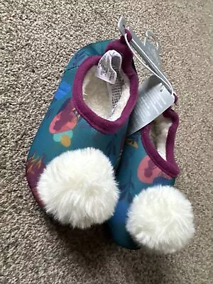 Buy Disney Store Frozen 2 Ballet Pump Slippers Girls Size 7-8 • 7£