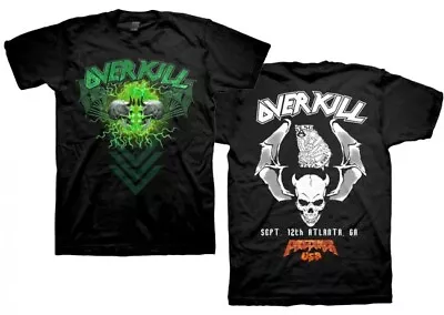 Buy Overkill WDA Tour Atlanta T-Shirt Gr.L Artillery Onslaught Nuclear Assault • 51.41£