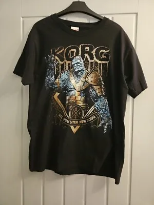 Buy Rare Marvel Korg See You Later Doug Tshirts Mens Size Medium • 14£