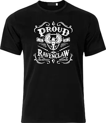 Buy Proud To Be A RAVENCLAW Xmas Present Funny Humour Cotton T Shirt • 9.99£