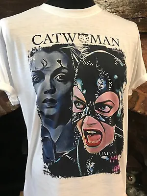 Buy Catwoman Batman Returns T-shirt - Mens & Women's Sizes S-XXL - Michelle Pfeiffer • 15.99£