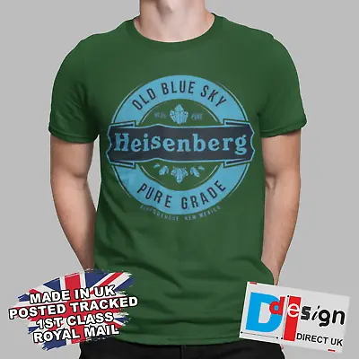 Buy BREAKING BAD T-SHIRT BLUE SKY HEISNENBERG WALTER WHITE METH 80s 90s Classic   • 9.99£