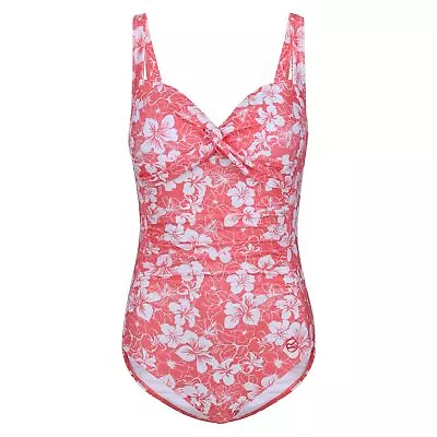 Buy Regatta Womens/Ladies Sakari Hibiscus Tummy Control One Piece Swimsuit RG9151 • 15.29£