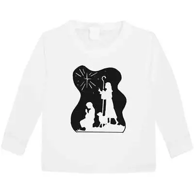 Buy 'Star Of Bethlehem Scene' Kid's Long Sleeve T-Shirts (KL026921) • 9.99£