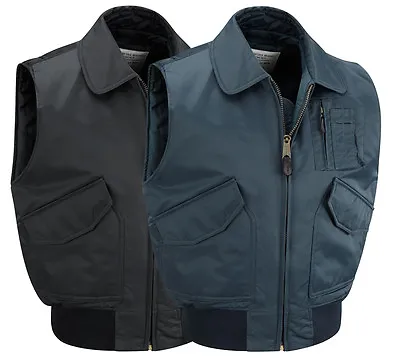 Buy Security Vest Jacket MA2 Army Flight Gilet Body Warmer Padded Sleeveless Combat • 21.99£