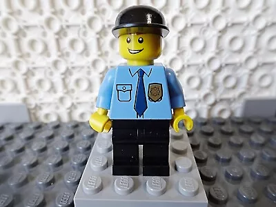 Buy LEGO Cty0298 City Police Policeman, Shirt W/Dark Blue Tie, Gold Badge, Black Cap • 2.17£