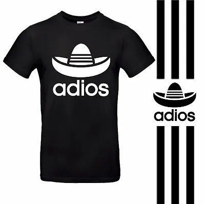 Buy Adios T-shirt For Men Boys Kids Adult T-shirt Funny Tee • 12.49£