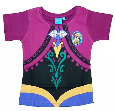 Buy Frozen Anna Disney T Shirt Kids 4-5yrs Cute Official New  • 4.49£