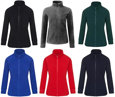 Buy Ladies Orn Super Soft Quality Fleece Jacket Womens Winter Coat 3260 • 9.99£