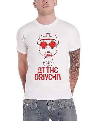 Buy At The Drive In T Shirt Band Logo New Official Mens White • 12.95£