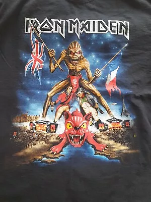 Buy Vintage Iron Maiden Tour T-shirts Xl • 18.97£