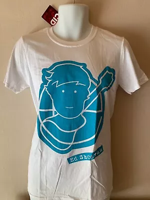 Buy New Ed Sheeran T-Shirt White Small Mens BNWT • 10.99£
