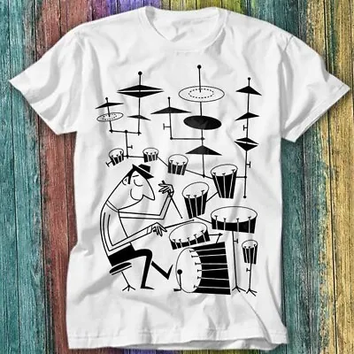 Buy Play That Beat Drummer Drums Classic Jazz Rock T Shirt Top Tee 505 • 6.70£