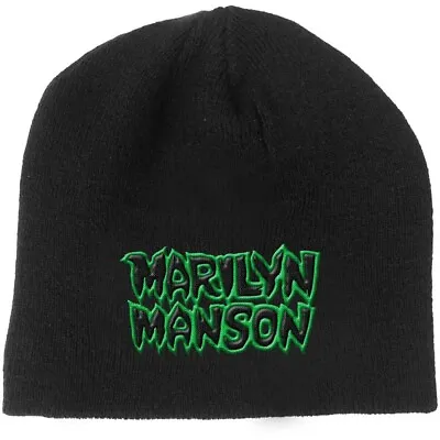 Buy Marilyn Manson Unisex Beanie Hat: Logo (bnwt) • 15.99£