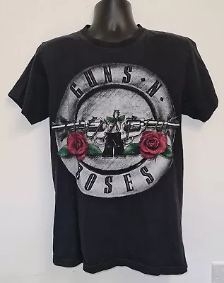 Buy Vintage Guns And Roses T Shirt Double Sided Size Medium Rock Band Y2k Retro  • 35£