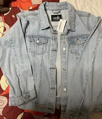 Buy Ladies Denim Jacket Size L Brand New From Wallis • 18£