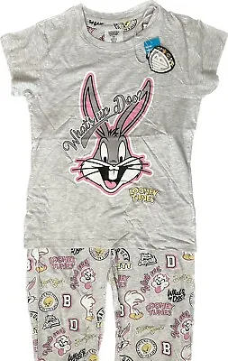 Buy Primark Looney Tunes Bugs Bunny Women's Pyjamas UK 6-8 BNWT • 14.99£