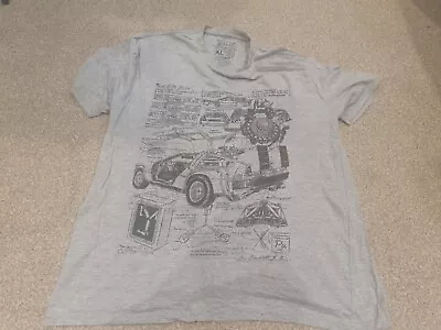 Buy Womens Back To The Future Delorean T-shirt Size XL Loot Crate Wear Exclusive 80s • 6.49£