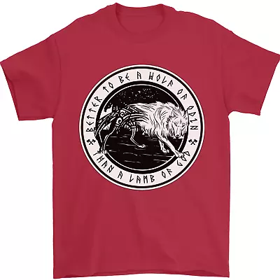 Buy Viking A Wolf Of Odin Than A Lamb Of God Mens T-Shirt 100% Cotton • 8.49£