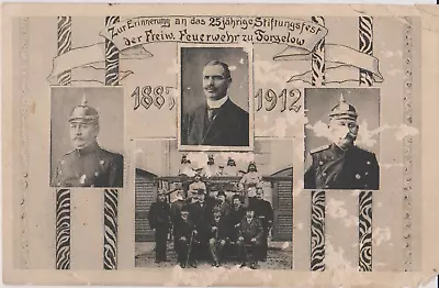 Buy Postcard Torgelow, Freiow Fire Brigade - 25th Year Foundation Festival, Gel.7.10.1912 • 24.45£