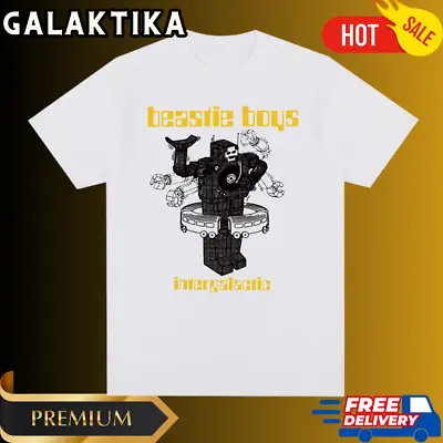 Buy BEASTIE BOYS Intergalactic T-shirt MikeD MCa Ad-Rock Tee Mens Unique Shirt Gift • 21£