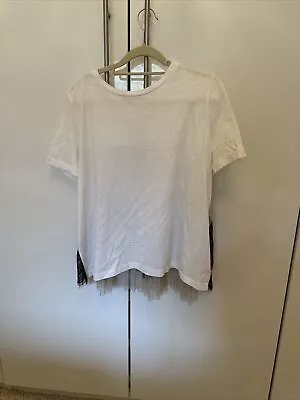 Buy Zara Lace T Shirt Size S • 5.11£