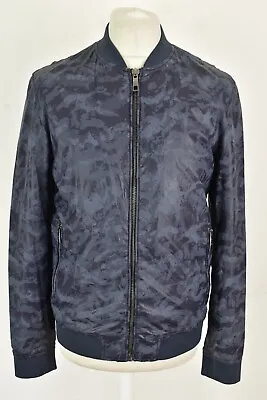 Buy JACK & JONES Blue Windcheater Jacket Size M Mens Full Zip Outdoors Outerwear • 12.92£