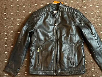 Buy Men’s Real Leather Biker Jacket 100%Leather • 90£