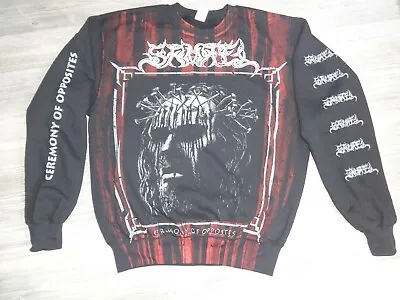 Buy Samael Sweatshirt Import Black Metal Tour Edition Mayhem Mgla Aborym 1349  • 43.24£