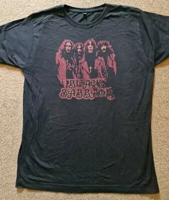 Buy Black Sabbath Adult Cotton T - Shirt - Size Large • 4.50£
