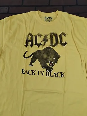 Buy AC/DC - 2022 Back In Black Cougar Men's T-shirt ~Licensed / Never Worn~ S L XL • 34.26£
