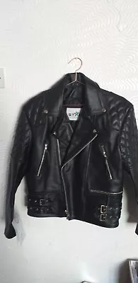 Buy Leather Jacket Womens Size 38 Euro Uk 10 Star Enterprise New With Tags • 69.99£
