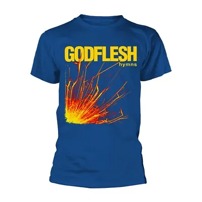 Buy GODFLESH - HYMNS (BLUE) BLUE T-Shirt Small • 18.11£