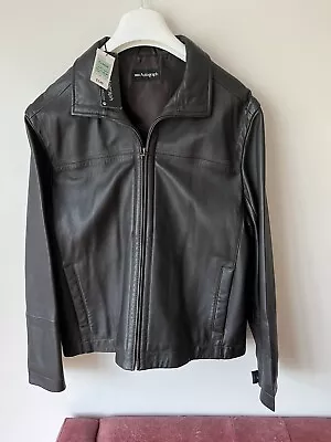 Buy New Unused  Men’s Marks & Spencer Autograph Leather Jacket • 19£