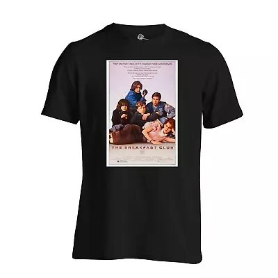 Buy The Breakfast Club 1985 T Shirt Classic Movie Film Poster Print • 21.99£