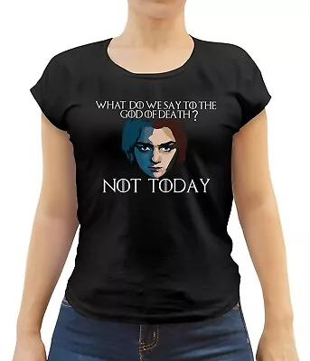 Buy Game Of Thrones Arya Stark Womens T-Shirt Merch Gift Idea Fan Tshirt Season 8  • 13.50£