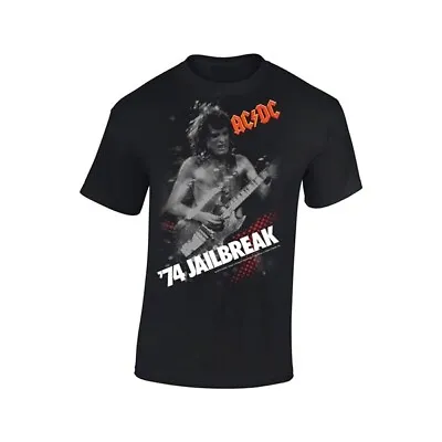 Buy AC/DC - Jailbreak '74 - Black T Shirt • 8£