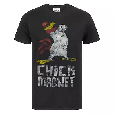 Buy Looney Tunes Mens Chick Magnet T-Shirt NS4426 • 14.25£